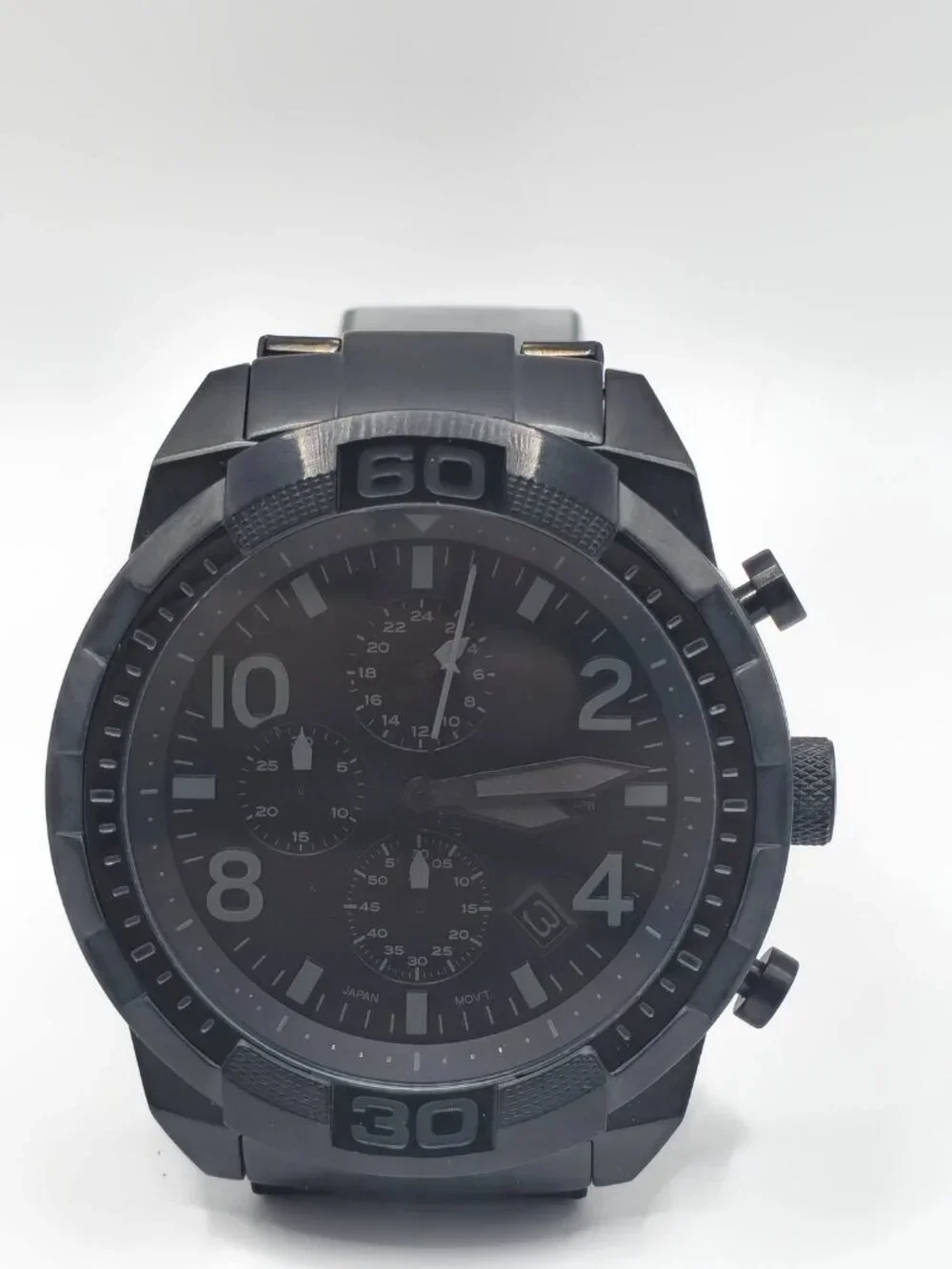Fossil Bronson Men's Black Chronograph Watch FS5712